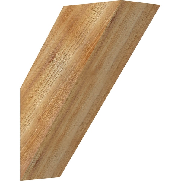 Ekena Millwork 6"W x 14"D x 18"H Traditional Rough Sawn Knee Brace, Western Red Cedar BRC06X14X18TRA00RWR - main